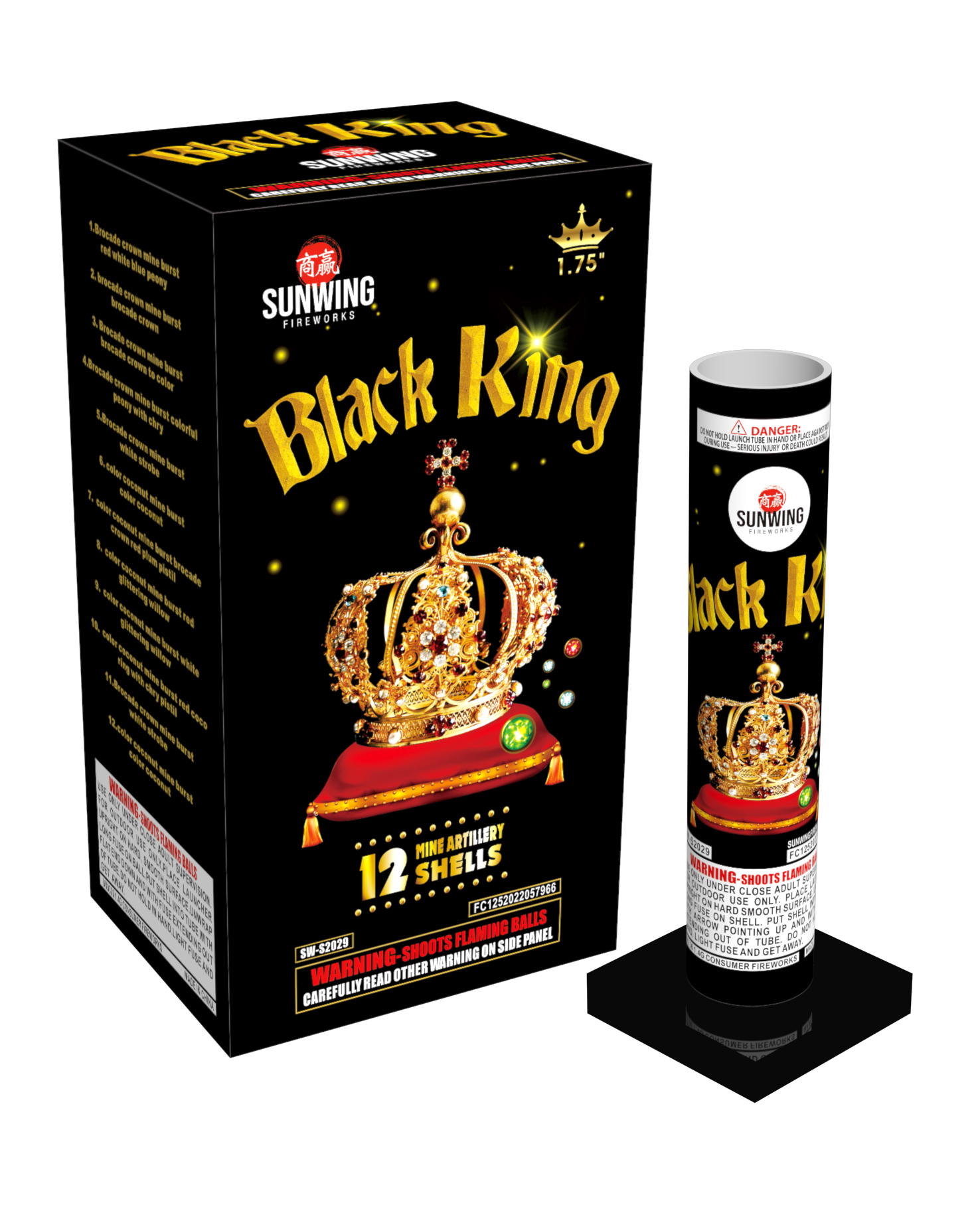 BLACK KING – Sunwing Fireworks